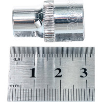 Головка торцевая 6-гранная (9 мм; 3/8DR) ROSSVIK  S063809