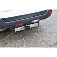 Фаркоп PT Group ТСУ со съемным квадратом, с нержавеющей накладкой, Nissan X-Trail 2007-2013 г.в. 08101502