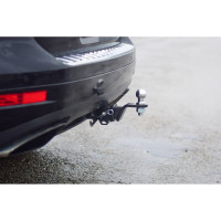 Фаркоп PT Group ТСУ со съемным квадратом, Volkswagen Touareg 2002-2018 г.в., Porsche Cayenne 2002-2017 г.в. 20031501