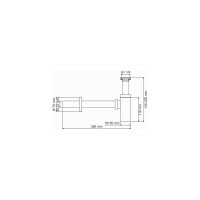 Сифон для раковины WasserKRAFT A169