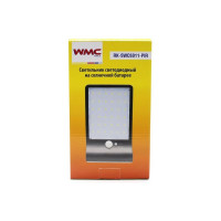 Светодиодный светильник WMC TOOLS на солнечной батарее с датчиком движения RK-SWC6011-PIR