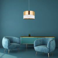 Подвесной светильник TK Lighting 4771 / Hilton Gold белый a062970