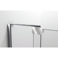 Душевая дверь VINCEA Extra 800/900, хром, стекло прозрачное VDP-1E8090CL