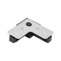 Коннектор для трековых систем DesignLed черный CN2-BL-L