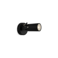 Настенный светильник MAYTONI (бра) scope 1хgu10x50w черный O025WL-01B