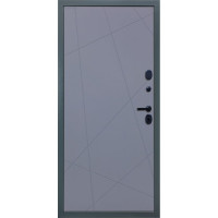 Входная дверь DIVA STR МХ-46 2050x860 мм, правая, Бетон темный - Д11 Силк Маус УТ-00080593