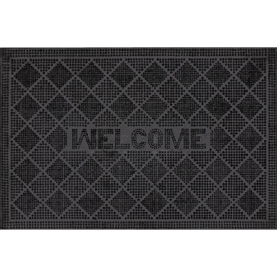 Придверный резиновый коврик ComeForte PIN MAT Welcome PM-004