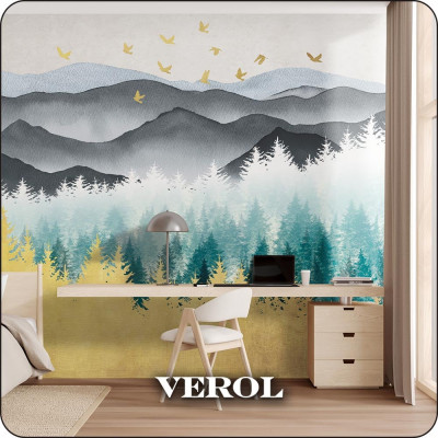 Флизелиновые фотообои Verol Лес 6-ФФО_04605