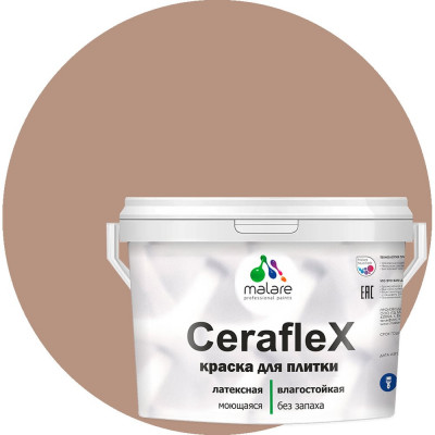 Латексная краска для кафельной и керамической плитки MALARE Ceraflex 2036774683604