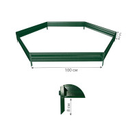 Сборная клумба Delta-Park KS100, зелёная 3005013_20