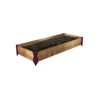 Колышки для деревянных грядок Delta-Park CB15-1 коричнево-красные, 4 шт.3003030