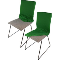 Чехол на мебель ГЕЛЕОС 709 для компьютерного кресла, стула, темно-зеленый ГЧ00709