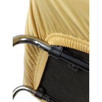 Чехол на мебель ГЕЛЕОС 722 для компьютерного кресла, стула, кремовый ГЧ00722