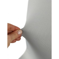 Чехол на мебель ГЕЛЕОС 715 для компьютерного кресла, стула, светло-серый ГЧ00715