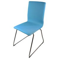 Чехол на мебель ГЕЛЕОС 716 для компьютерного кресла, стула, голубой ГЧ00716