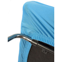 Чехол на мебель ГЕЛЕОС 716 для компьютерного кресла, стула, голубой ГЧ00716