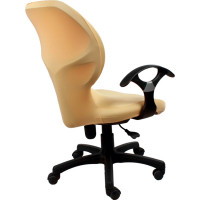 Чехол на мебель ГЕЛЕОС 726 для компьютерного кресла, стула, светло-коричневый ГЧ00726