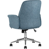 Офисный стул Стул Груп SIMONA, голубой THOMASINA TWEED BLUE