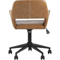 Офисный стул Стул Груп Филиус экокожа коричневая FILIUS