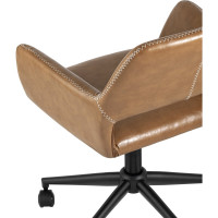 Офисный стул Стул Груп Филиус экокожа коричневая FILIUS