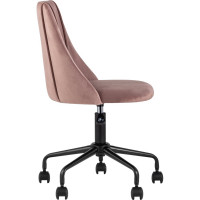 Офисный стул Стул Груп Сиана велюр розовый CIAN ROSE