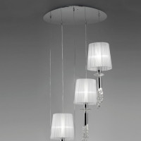 Подвесная люстра MANTRA TIFFANY 3857