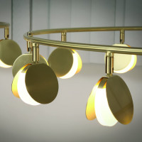 Подвесная люстра MANTRA SHELL 7262