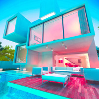 Настенный уличный светильник MANTRA LEVI 7187