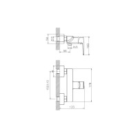 Смеситель для биде Haiba HB55176