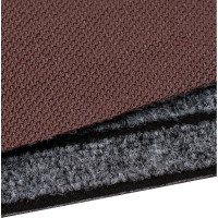 Влаговпитывающая накладка ComeForte МОДЕРН на ступень 25х75 см серый полукруглый SM-3016