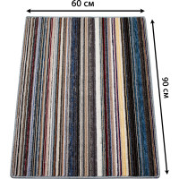 Придверный коврик ComeForte мультиколор 60х90 см PP-2004