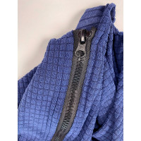 Чехол на мебель для компьютерного кресла ГЕЛЕОС 323М, размер М, кубик, тёмно-синий ГЧ00323М