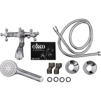 Смеситель для ванны Ekko короткий излив переключатель в корпусе E32019