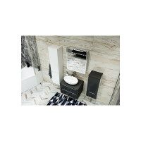 Зеркало шкаф MIXLINE "ВИКТОРИЯ" 700x800 ШВ, 2 створки, правый, светодиодная подсветка 547257