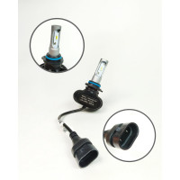 Светодиодные автолампы MYX Light S1 HB3, 12 В, 18 Вт, CSP 1616, 6000 K, 2 шт. 0102B3