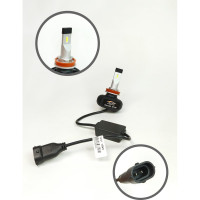 Светодиодные автолампы MYX Light M1 Premium H11, 12 В, 25 Вт, CSP 3570, 6000 K, 2 шт. 01M111