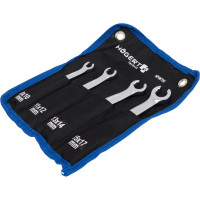 Набор разрезных ключей HOEGERT TECHNIK 8-17 мм, сталь CrV 6140, 4 шт. HT1W730