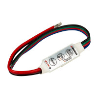 Контроллер MAKSILED RGB 5-24В, 60/144/288Вт, 3 канала x 4А, IP20, 45x13x6мм ML-CT-101-WF
