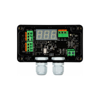 Контроллер MAKSBRIGHT 4-25В, 90/216/432Вт, 3 канала x 6А, IP65, 115x65x40мм Sigma Optima RGB DMX