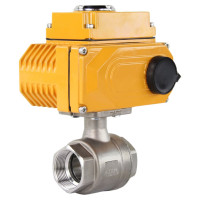 Кран шаровой DN.ru КШМП.316.230-ISO Ду65 Ру40 с электроприводом QT-010 220В D160-00214