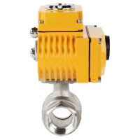 Кран шаровой DN.ru КШМП.316.230-ISO Ду65 Ру40 с электроприводом QT-010 220В D160-00214