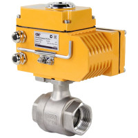 Кран шаровой DN.ru КШМП.316.230-ISO Ду65 Ру40 с электроприводом QT-010 220В D160-00214