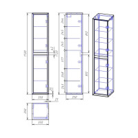 Пенал Dreja INSIGHT 35 см 99.9201