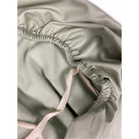 Чехол на мебель для компьютерного кресла ГЕЛЕОС 515М, размер M, кожа, светло-серый ГЧ00515М