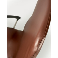 Чехол на мебель для компьютерного кресла ГЕЛЕОС 535М, размер M, кожа, темно-коричневый ГЧ00535М