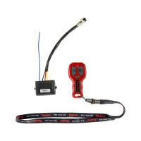 Электрическая лебёдка RUNVA 12V 2500A lbs 1140 кг синтетический трос EWP2500ASR