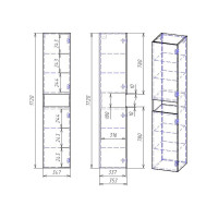 Пенал Dreja PERFECTO 35 см 99.0814