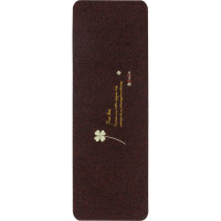 Коврик ComeForte на кухню набор ВЕЛЮР Lucky 40х60, 40х120 см Черный КМ-001 KM-001M