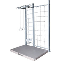 ДСК Perfetto sport Scala in legno con rete grigio PS-124 СГ000005346