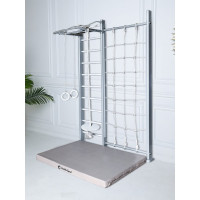 ДСК Perfetto sport Scala in legno con rete grigio PS-124 СГ000005346